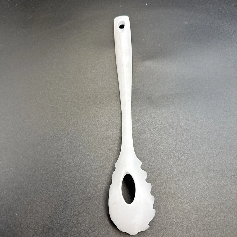 Good Cook Melamine Ware Slotted Pasta Spoon‎ MCM Utensil Spaghetti Rare